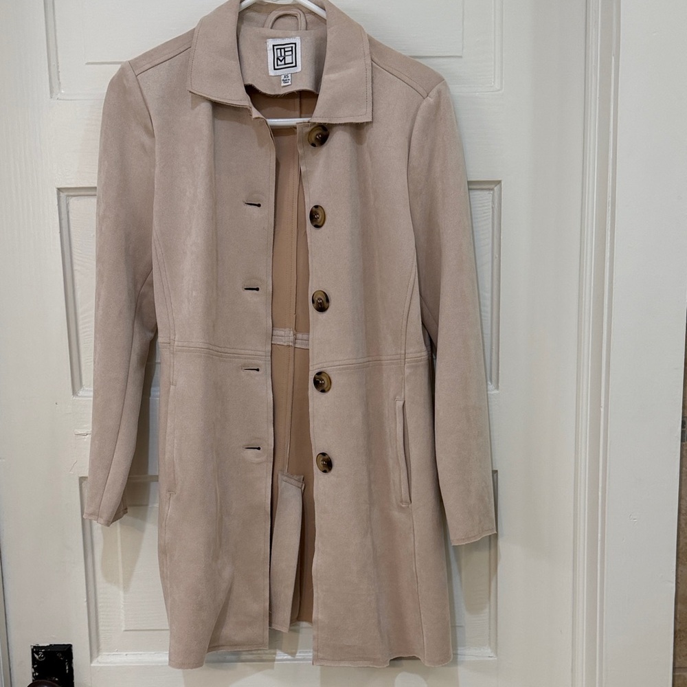 THML Light Tan Trench Coat